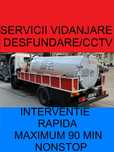 Servicii de Vidanjare si Desfundare in Bucuresti-Ilfov NonStop Ieftin