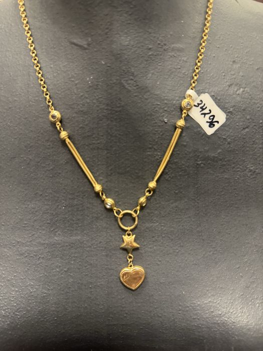 Златно колие Тифани