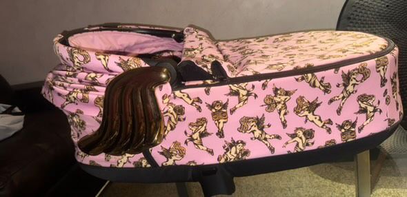 Бебешка количка Cybex Priam Jeremy Scott Cherubs Pink Trekking