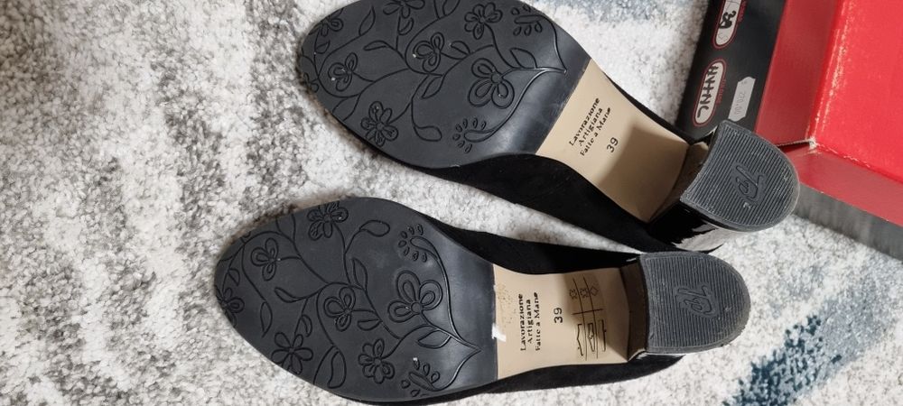 Pantofi  piele naturala 38-39