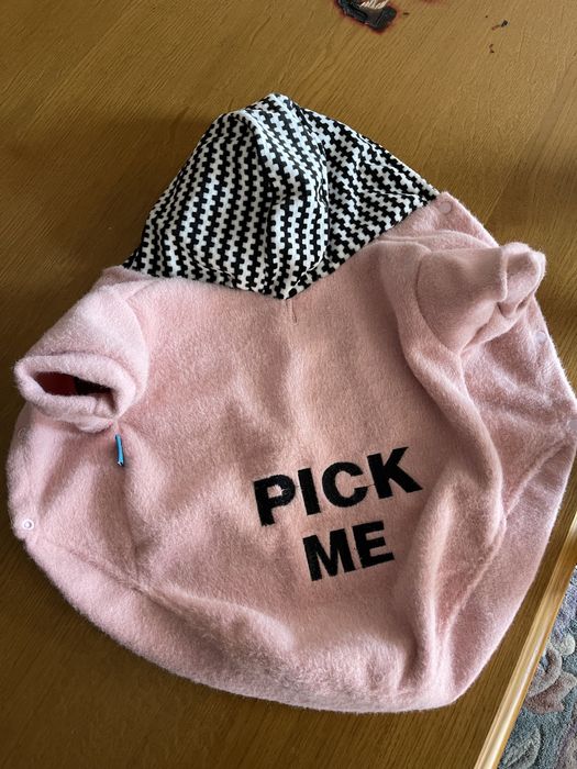 Дрехи за куче - розов суичър и жакетче с качулка