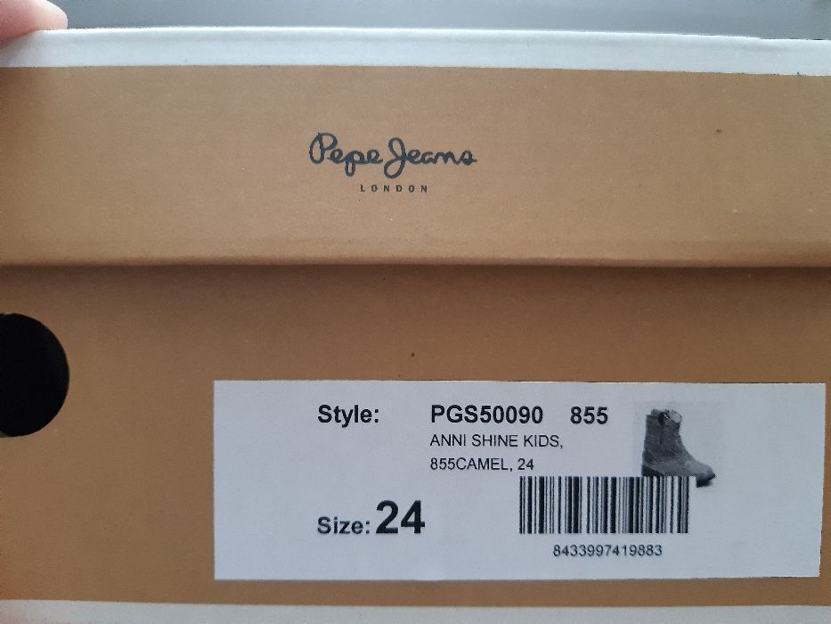Pepe Jeans Нови ботушки №24