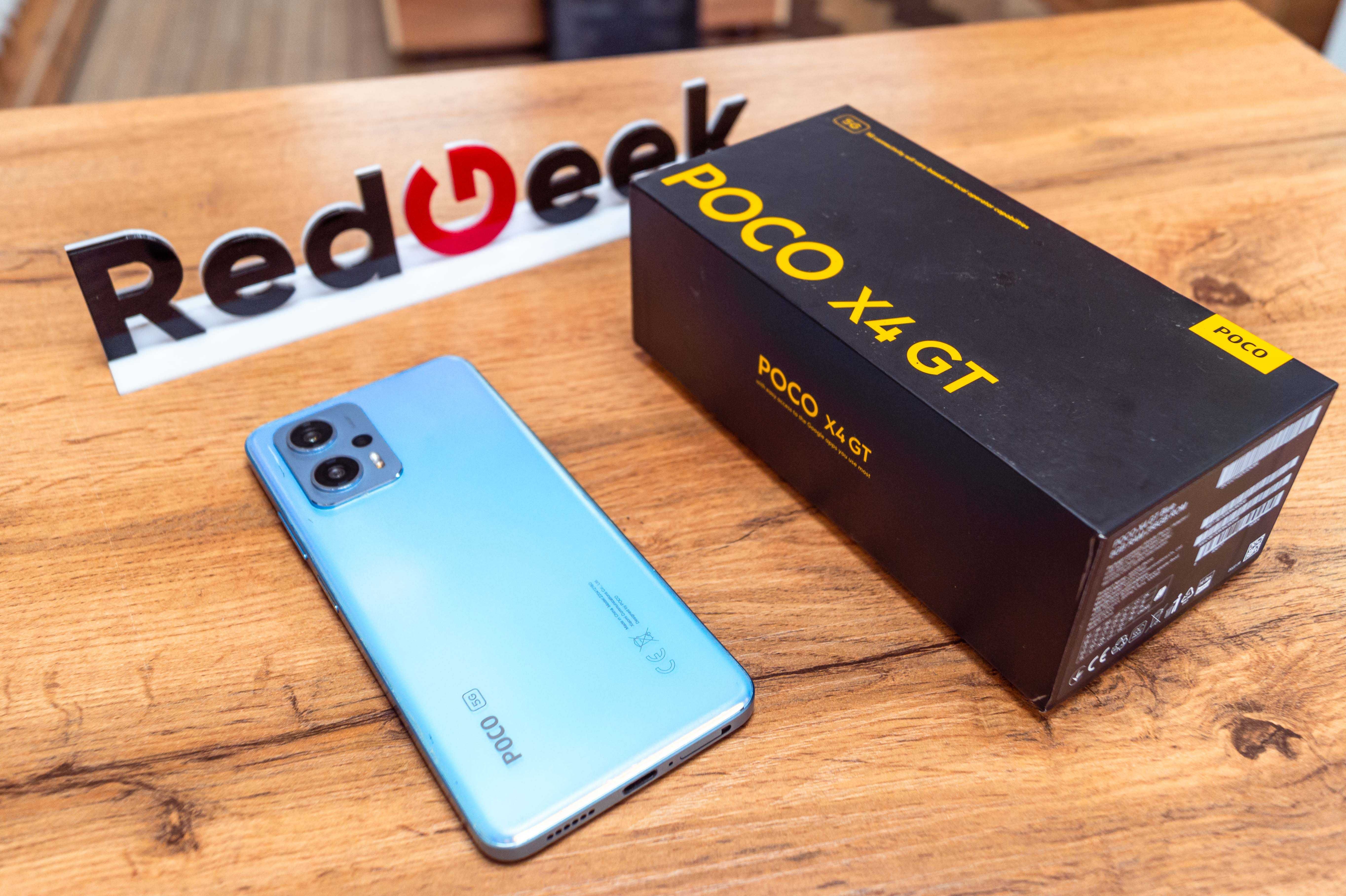 POCO X4 GT |Blue |8/256GB |Рассрочка | Магазин Red Geek
