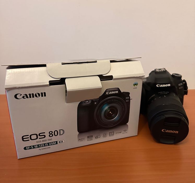 Canon 80D EOS 18-135 IS USM