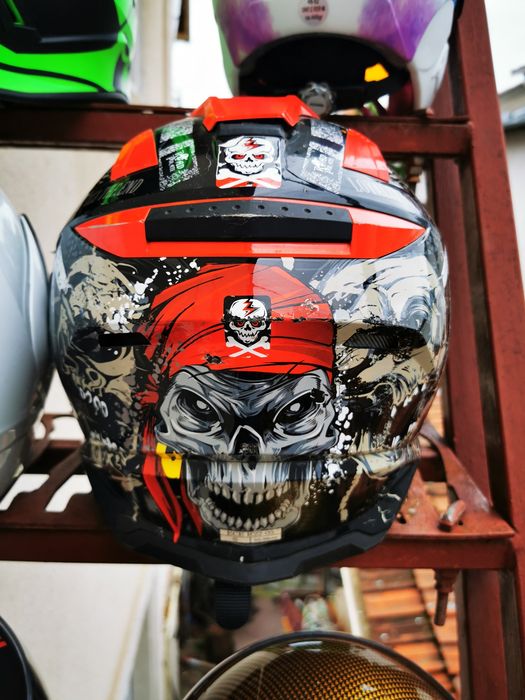 Vand casca enduro atv moto scuter bicicleta cu ochela