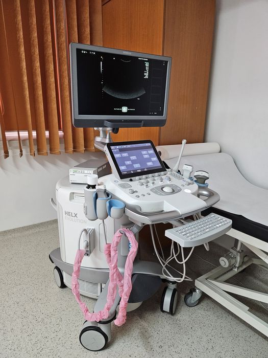 Ecograf Siemens Acuson S2000 HELX EVO, accesorii, stare foarte buna