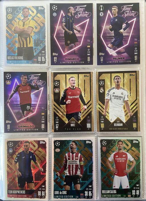 Topps Match Attax 2024/25 карти