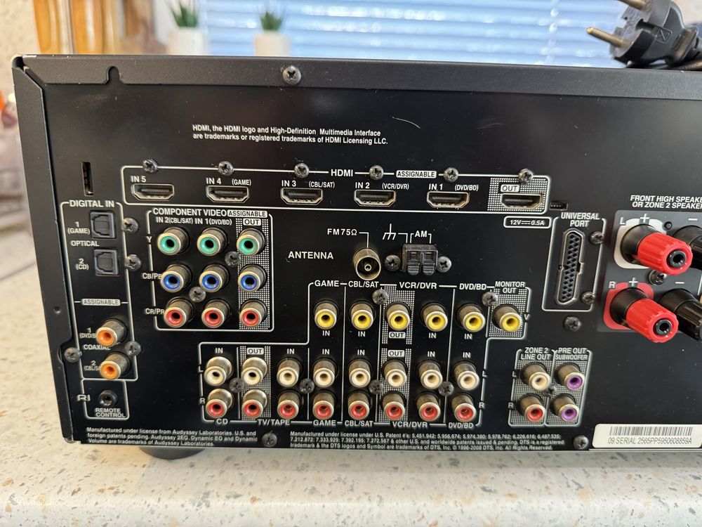 Onkyo TX-SR607 resiver