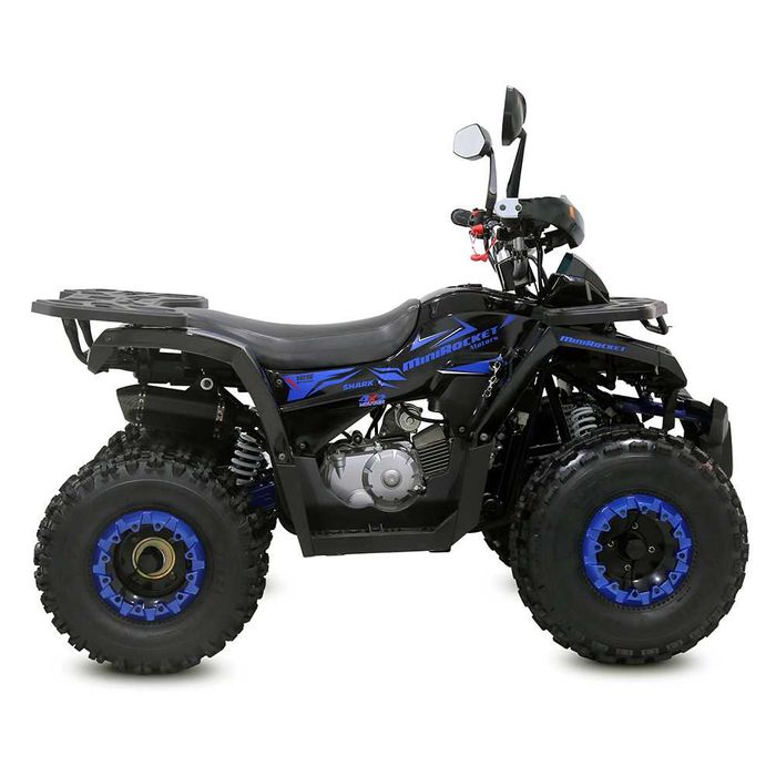 Atv 125cc Tao Shark 8" semi-automat 4T benzina albastru