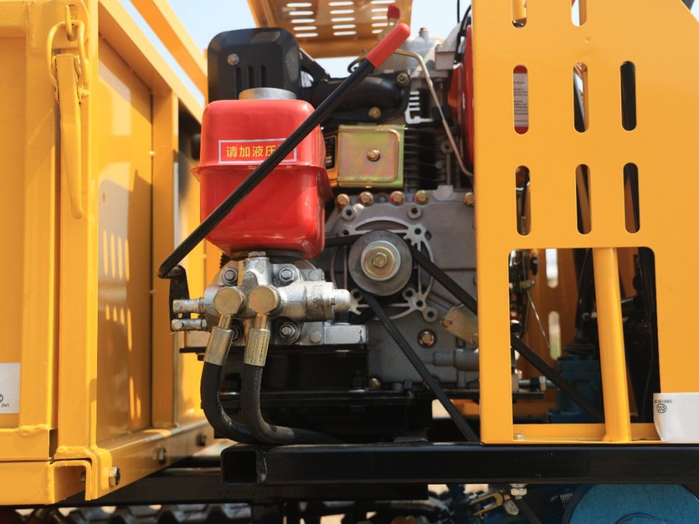 Mini dumper roaba senile diesel 10CP 800kg util basculare hidraulica