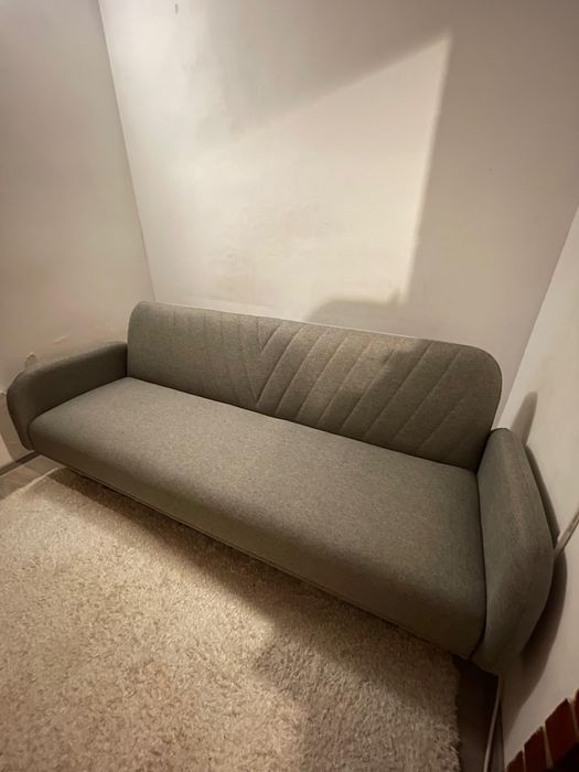 Vand canapea cu 3 locuri din material textil