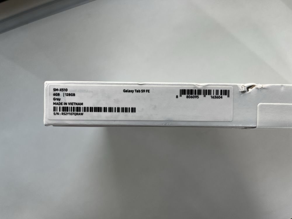 Galaxy Tab S9 FE 128GB Produs Nou Sigilat