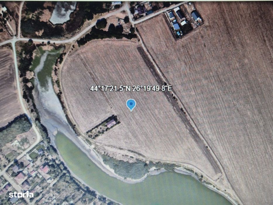 Teren intravilan 45km Bucuresti, Pasarea-Frumusani, jud Calarasi