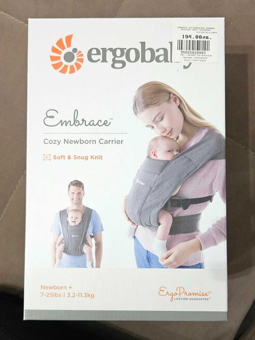 Ергономична раница Ergobaby Embrace