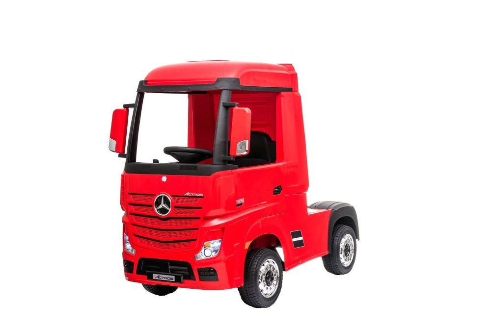 Camion electric copii Mercedes ACTROS 4x4 180W 12V PREMIUM #Rosu