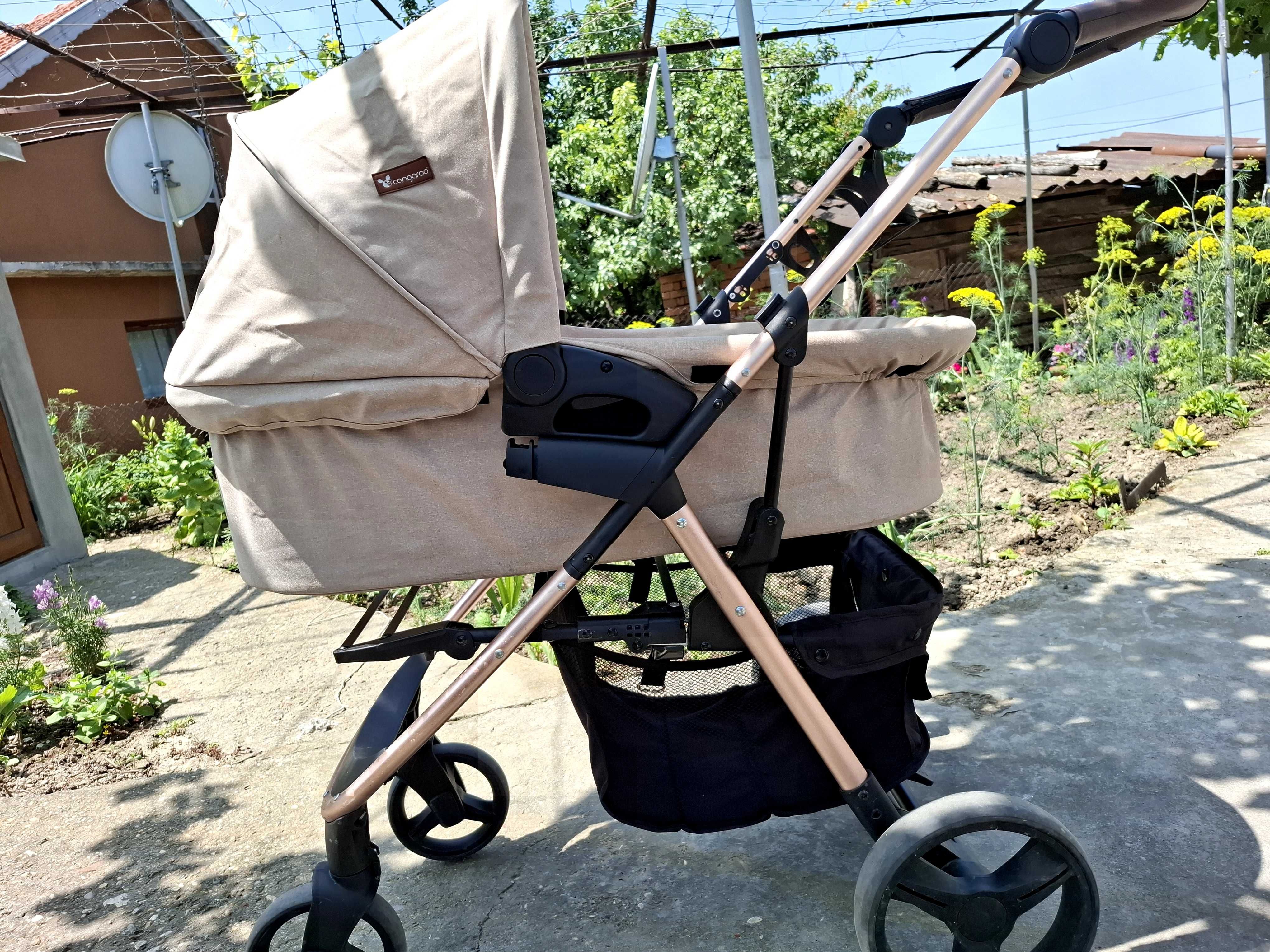 Количка нобел 3в1 бежов цвят