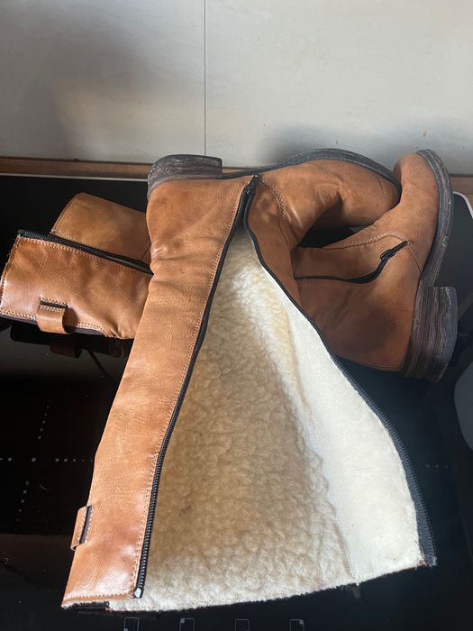 Cizme dama Rieker din piele