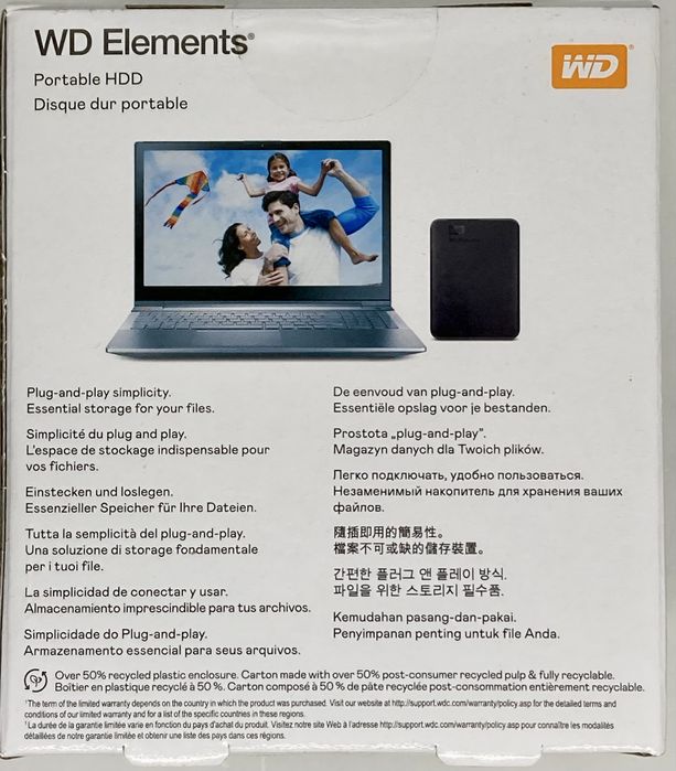 HDD Extern WD Elements 4 TB