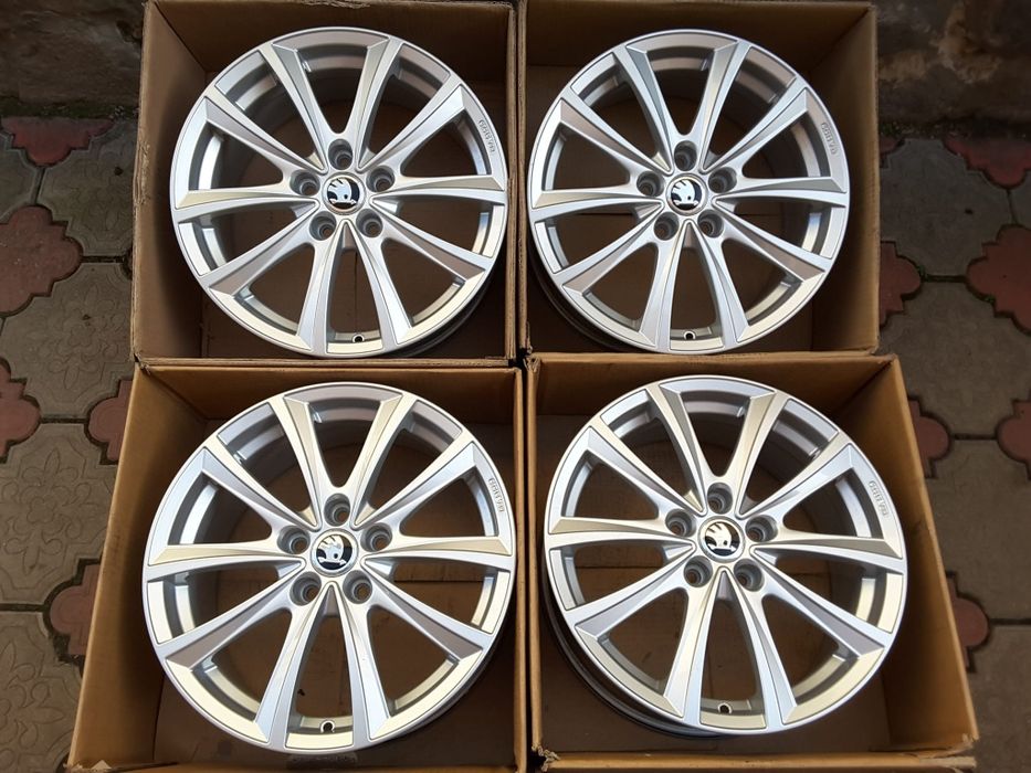 jante aliaj 17; 5x112; Skoda Octavia 2, Octavia 3, Octavia 4