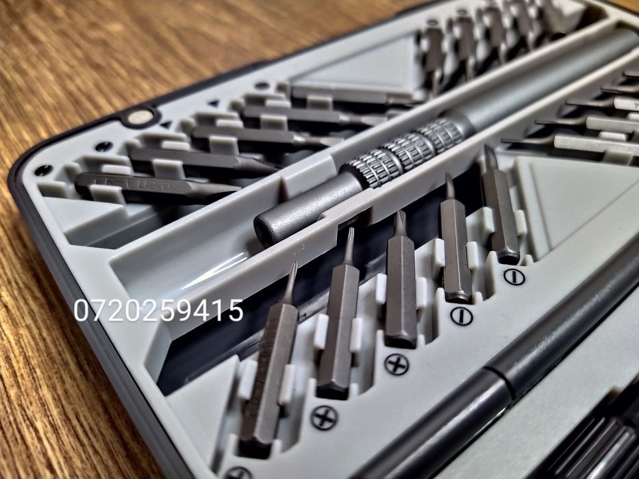 Surubelnita de Precizie Magnetice, HBM, cu biti, 26 piese