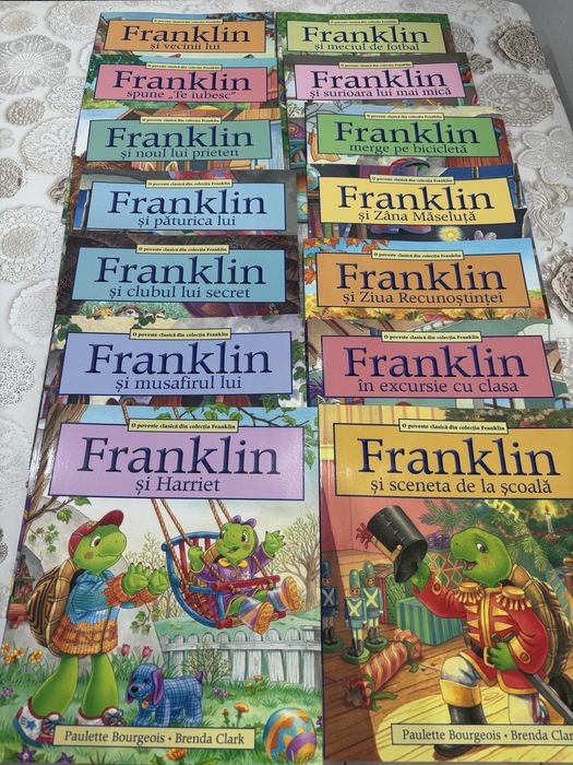 Set de 14 carti NOI cu franklin