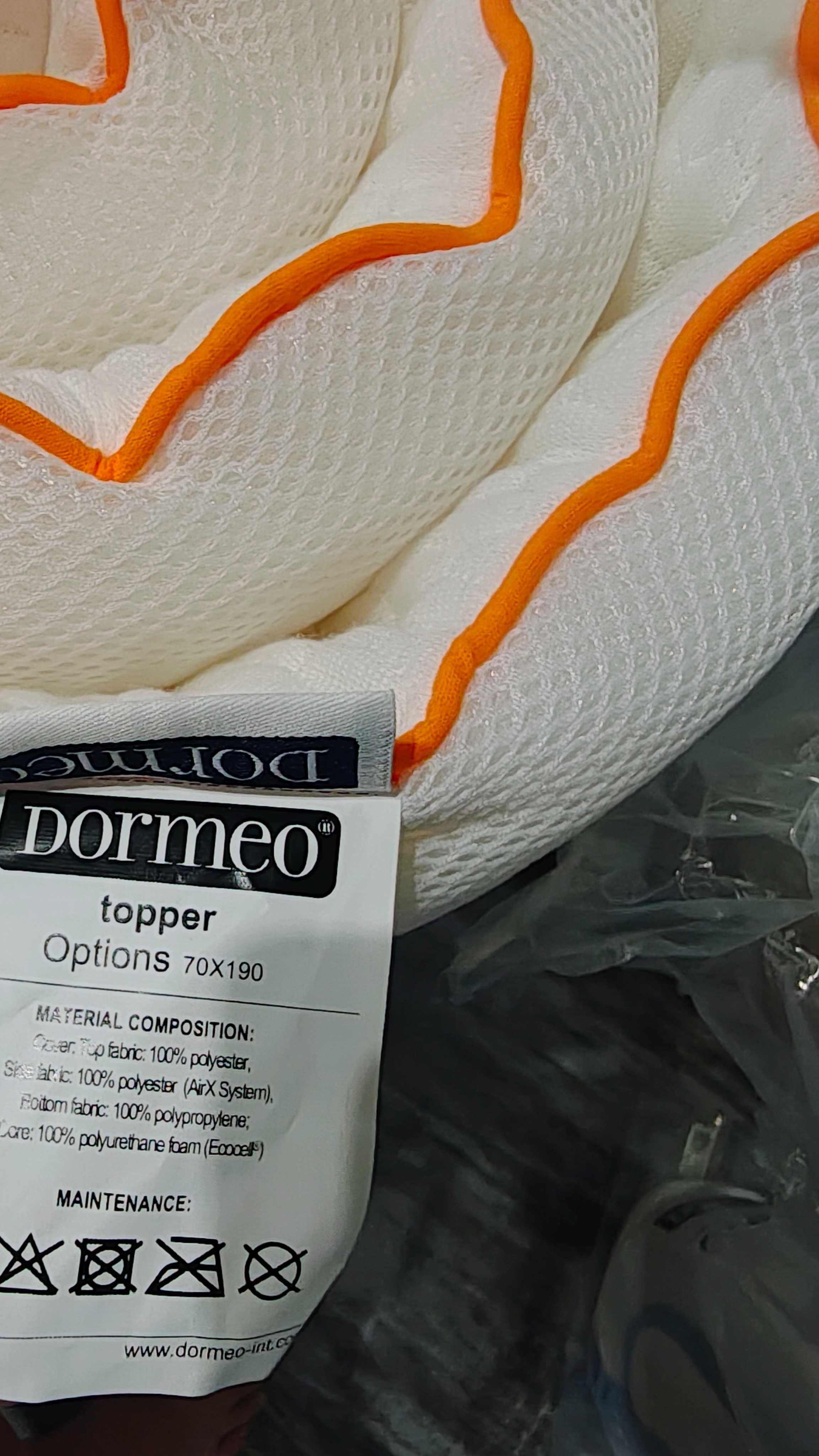 Топ матрак Dormeo 70 / 190 -нов и неизползван