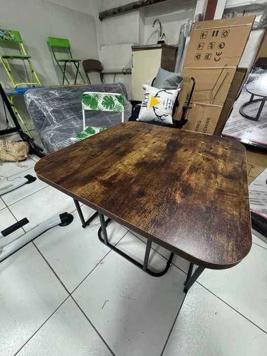 Набор из 2-х журнальных столиков с металлическим каркасом