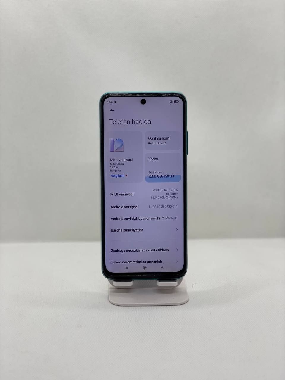 Redmi Note 10 sotiladi