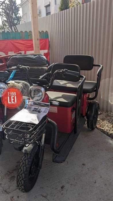 Triciclu Scuter Electric 3 roti NOI Volta RDB Kuba