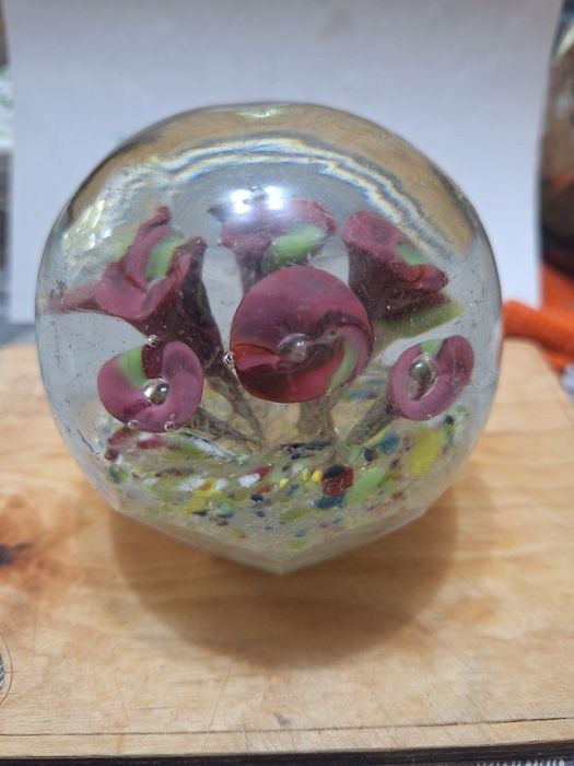 Цветное стекло.винтаж.