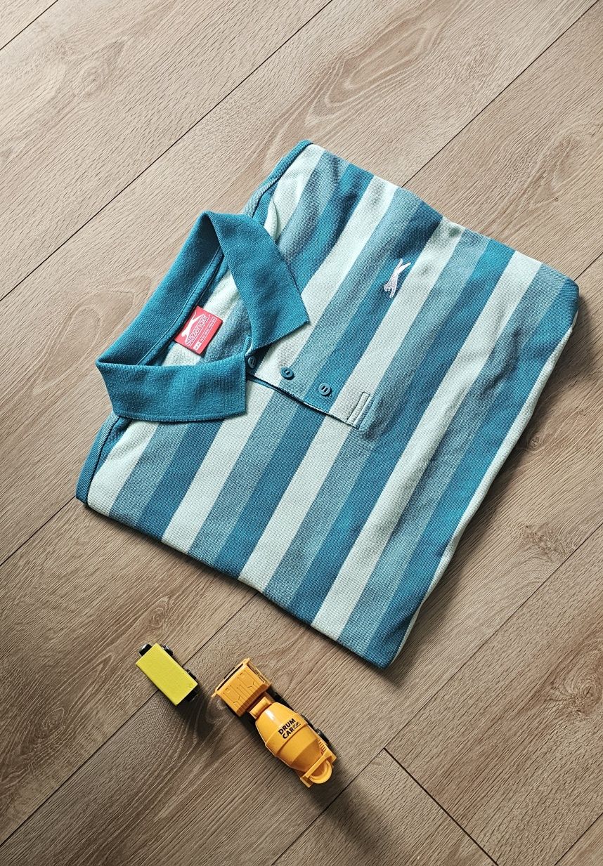 Tricou polo U.S. Polo ASSN. model Ringelli bumbac 100 %, mărimea L,Nou
