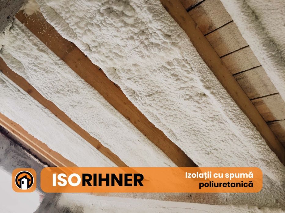 Servicii izolatii termice cu spuma poliuretanica / termoizolatii