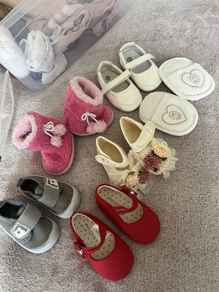 Сет от бебешки обувки - около 18-19 номер