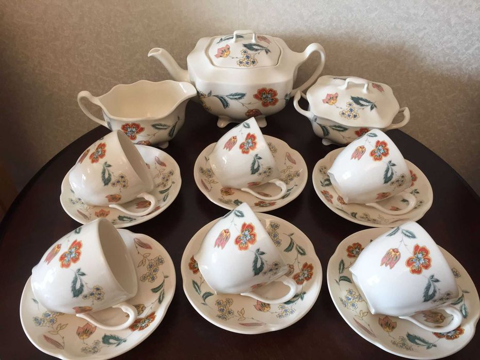 Set cafea portelan Anglia, nefolosit