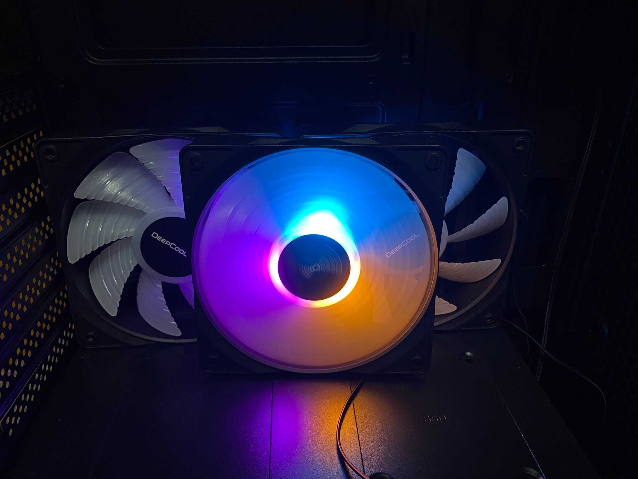 Vand set 3 Ventilatoare Deepcool RF120 FS 120mm FRGB