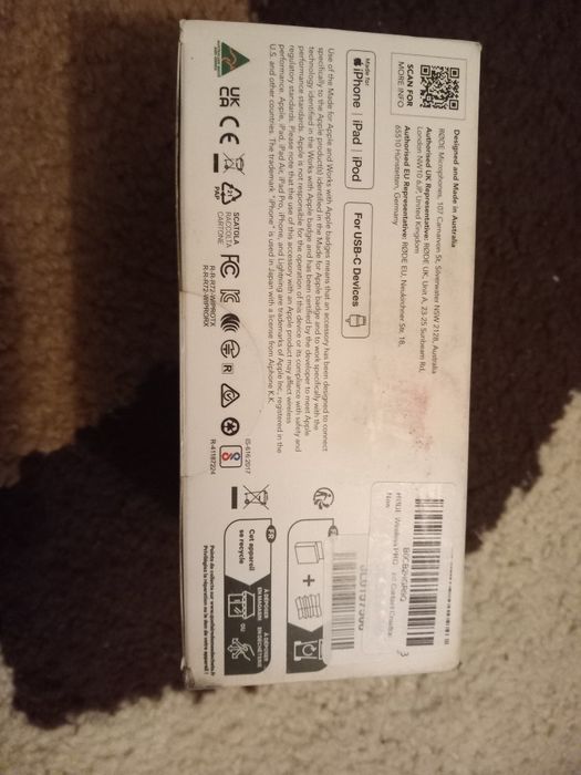 Vând microfon wireless pro