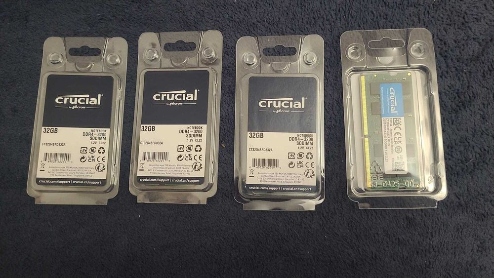Memorie sodim , RAM Laptop Crucial 32GB DDR4 3200MHz – Nouă