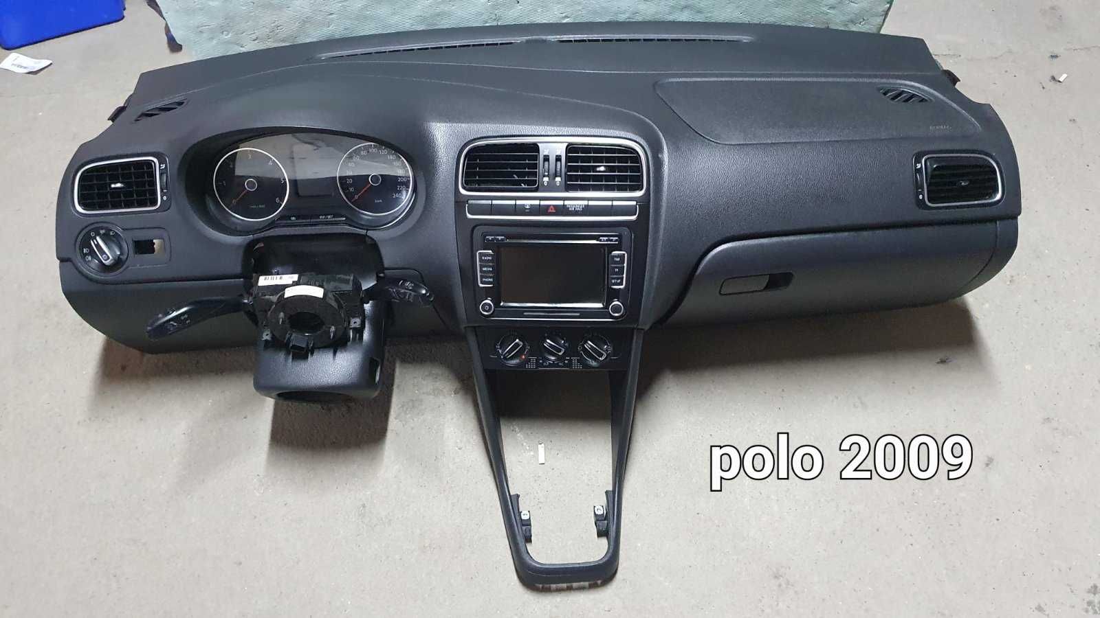 Табло,навигация,волан,аербег, фолксваген поло navi,airbag vw polo