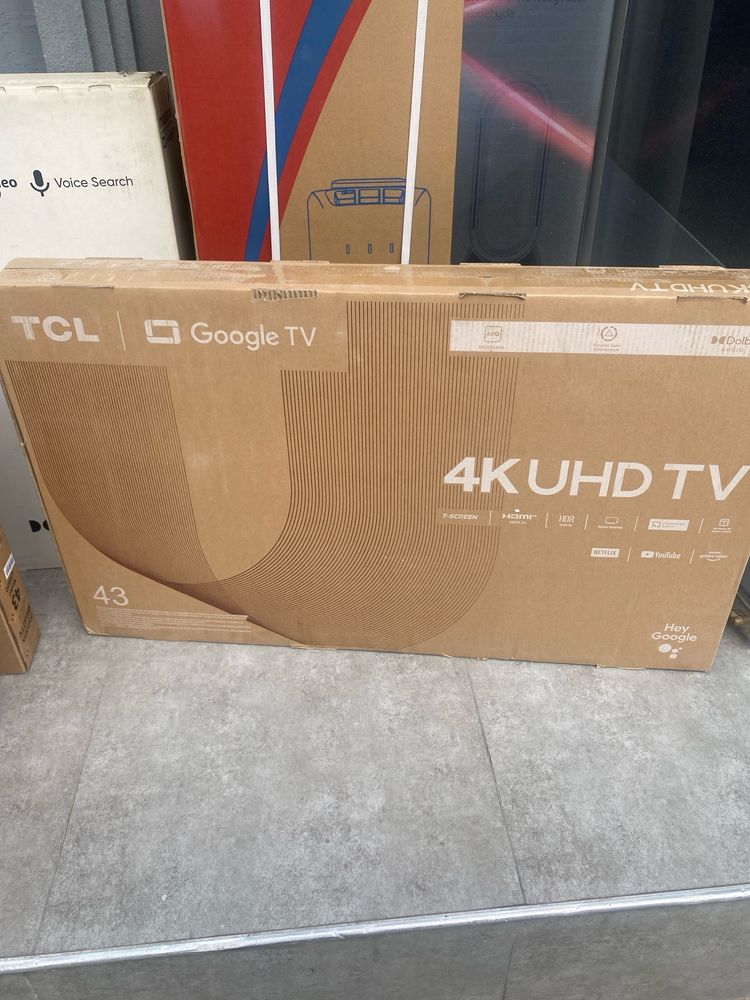 TCL V6B 43 inch 4K Ultra HD LED Google TV with Dolby Audio 2024 Model