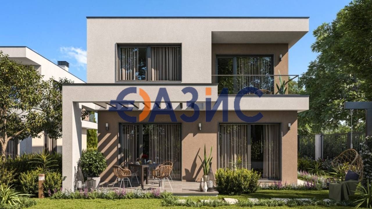 Двуетажна къща с 4 спални в к-с Виктория Парадайс, Поморие, България,