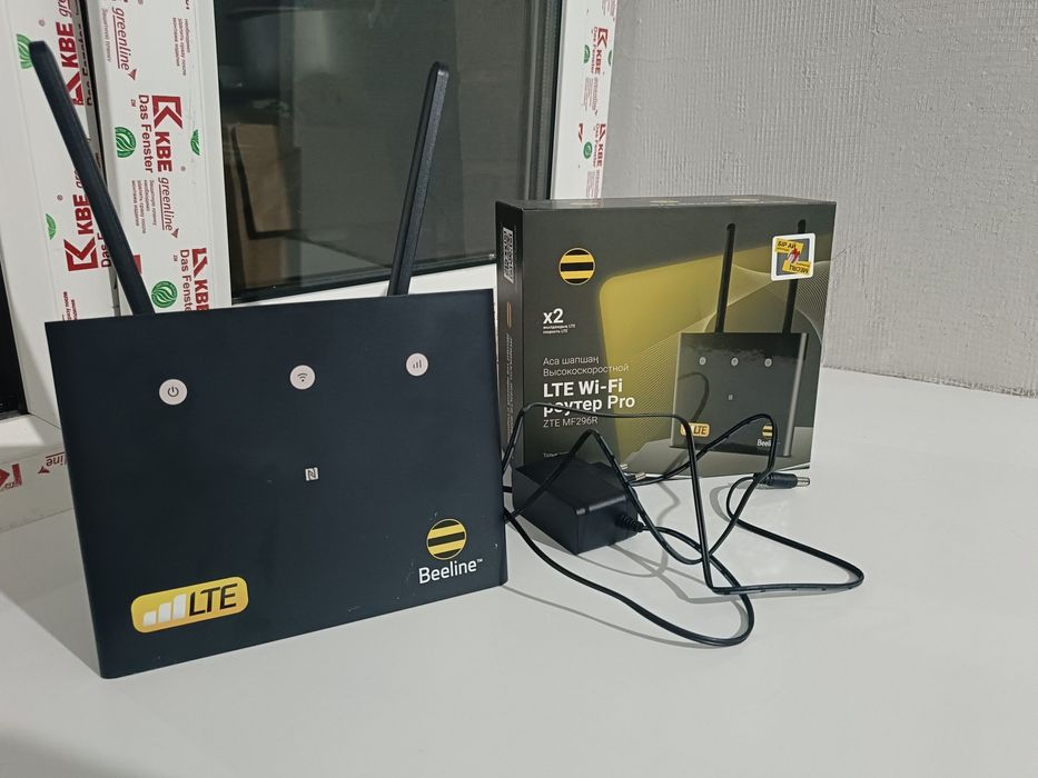 высокоскоростной LTE Wi-Fi роутер Pro ZTE MF296R от Beeline.