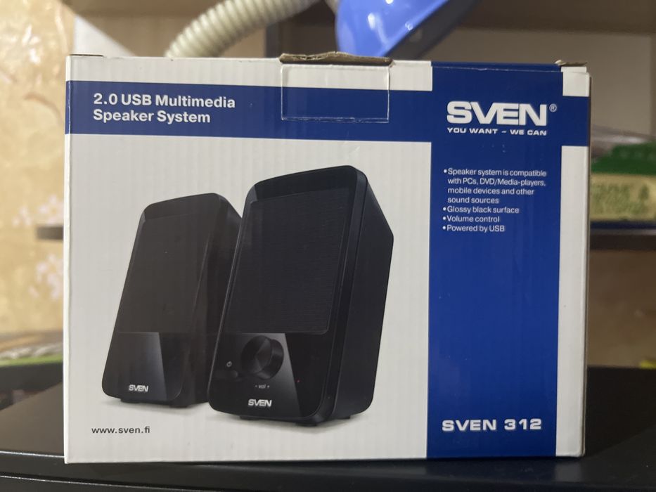 USB колонки SVEN. Новые