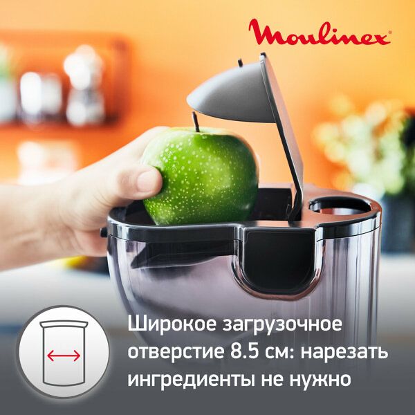 Соковыжималка шнековая Moulinex Ultra Juice ZU600110