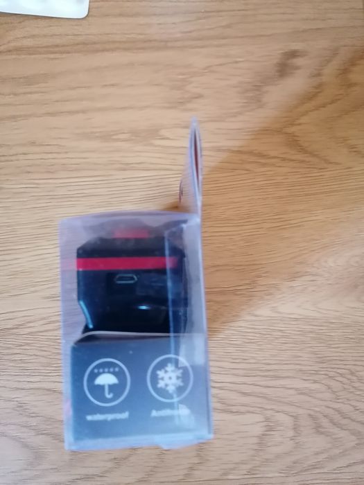 Far bicicletă cu led, cu încărcare USB și solară, sonerie, produs nou.