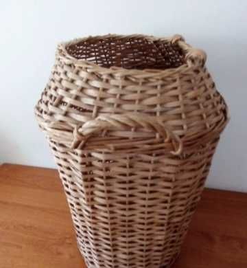 Плетен кош среден