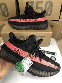 RED Yeezy Boost 350 Black Core Red Yeezy 350 Black Core 39 la 45