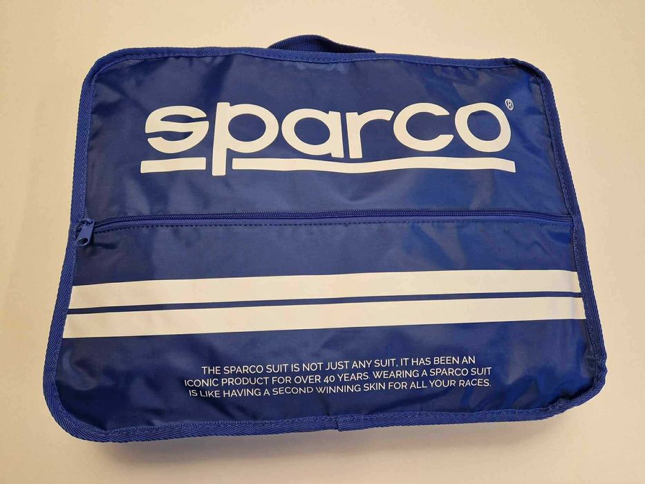 Combinezon SPARCO Thunder K43 cu omologare CIK-FIA, roșu/negru karting