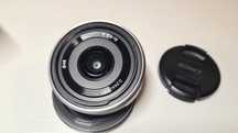 Obiectiv Sony E-mount 16mm f/2.8 impecabil