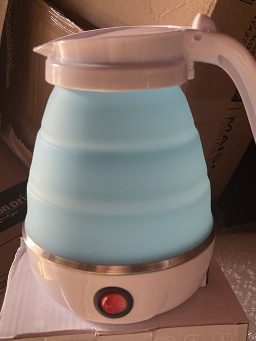 Cana fierbator pentru calatorii, camping, acasa, 600ml, 600W