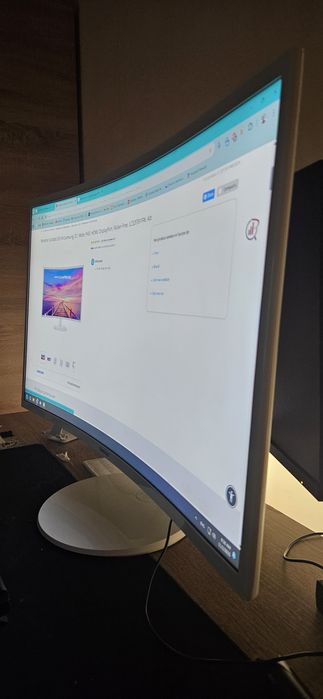 Monitor LED VA Samsung curbat 60hz